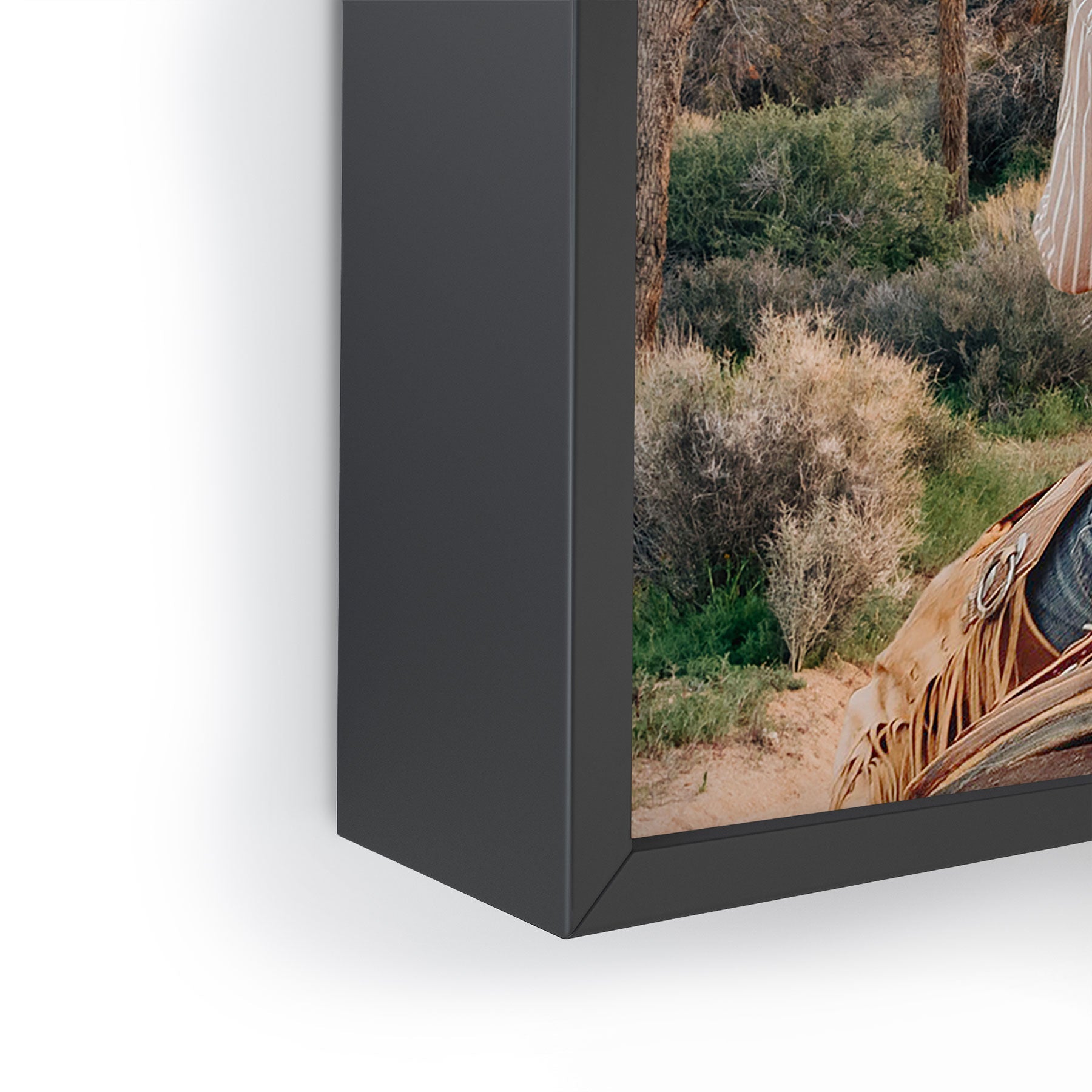 Gal Design The Desert Cowgirl Framed Mini Art Print