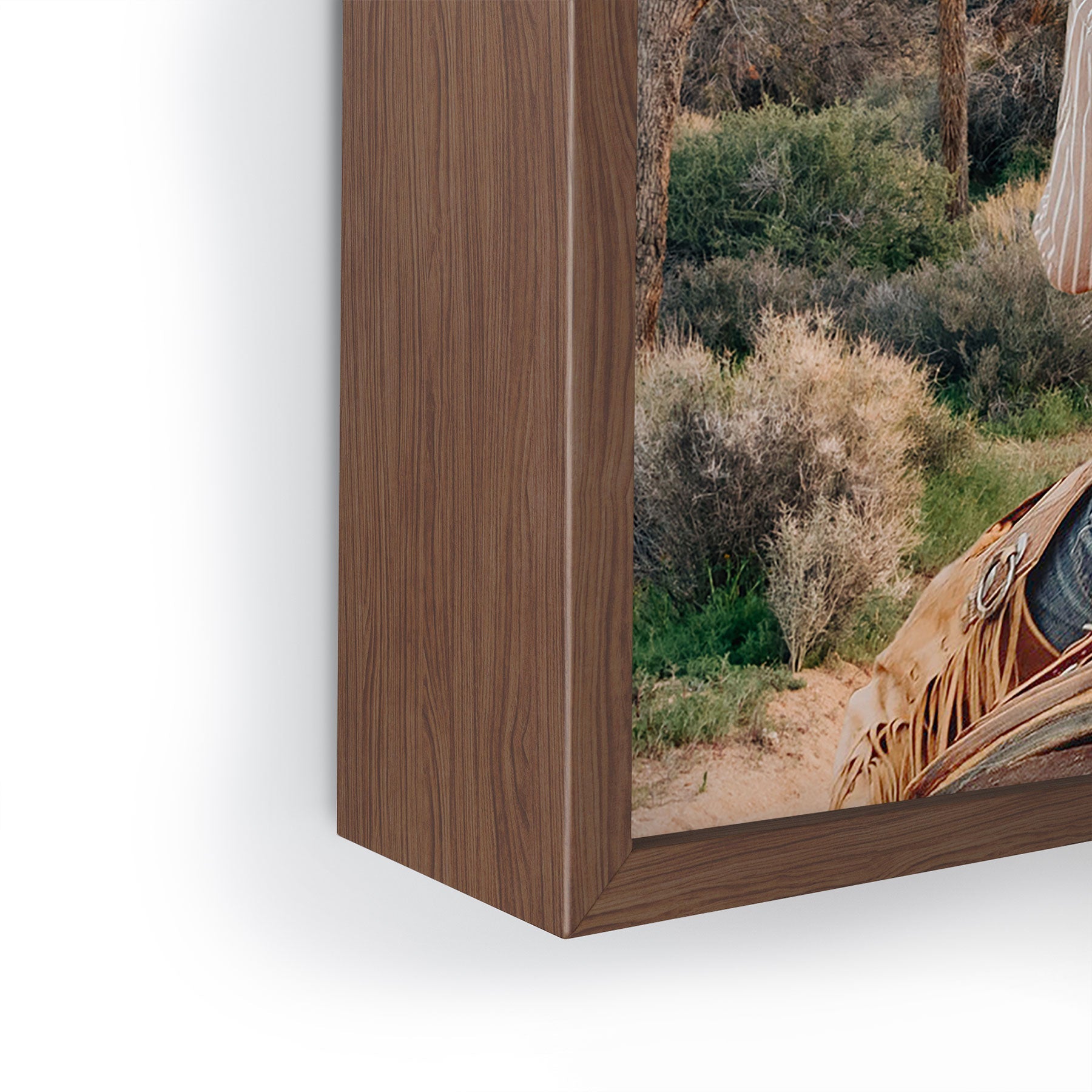 Gal Design The Desert Cowgirl Framed Mini Art Print