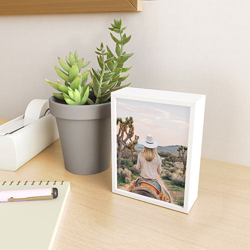 Gal Design The Desert Cowgirl Framed Mini Art Print
