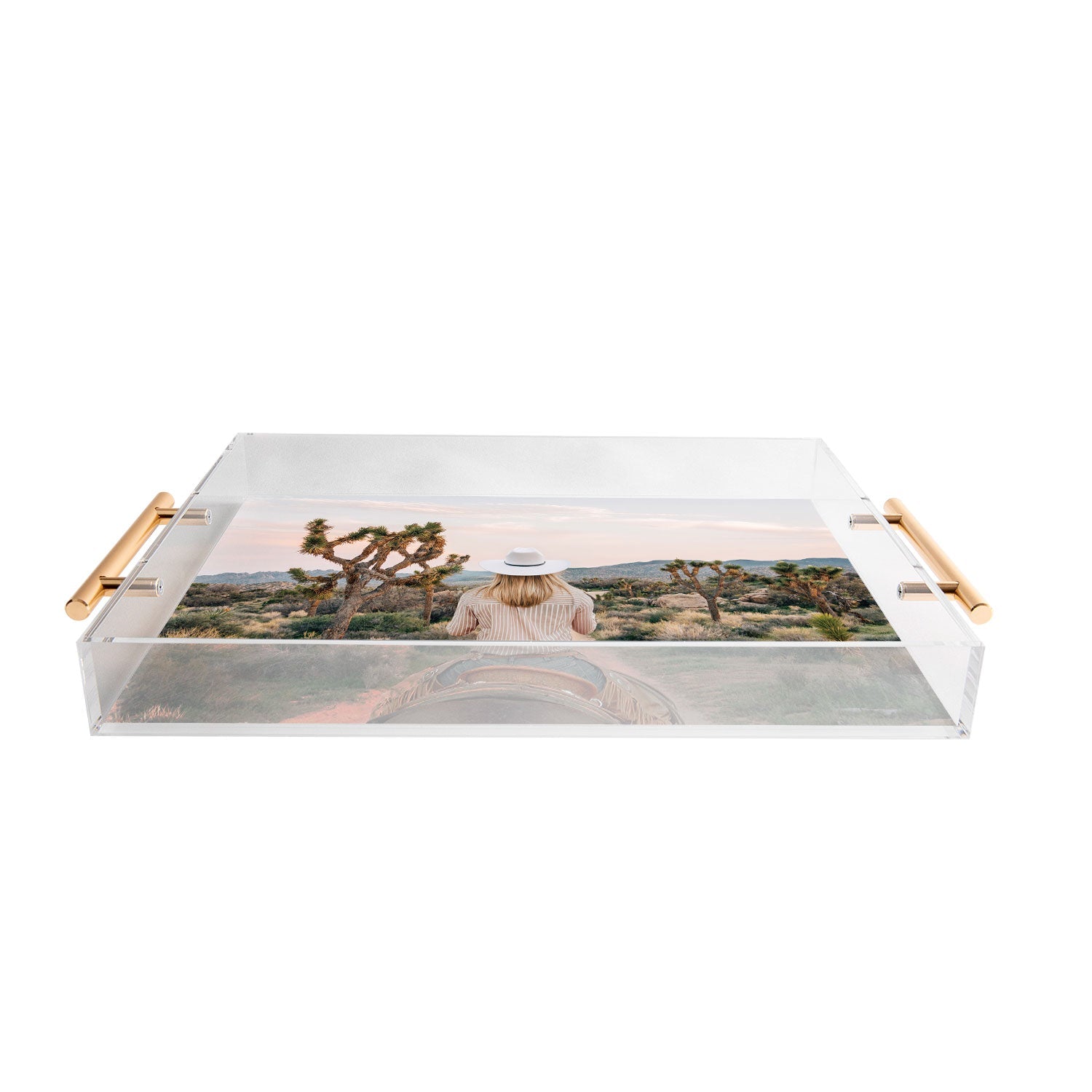 Gal Design The Desert Cowgirl Acrylic Tray
