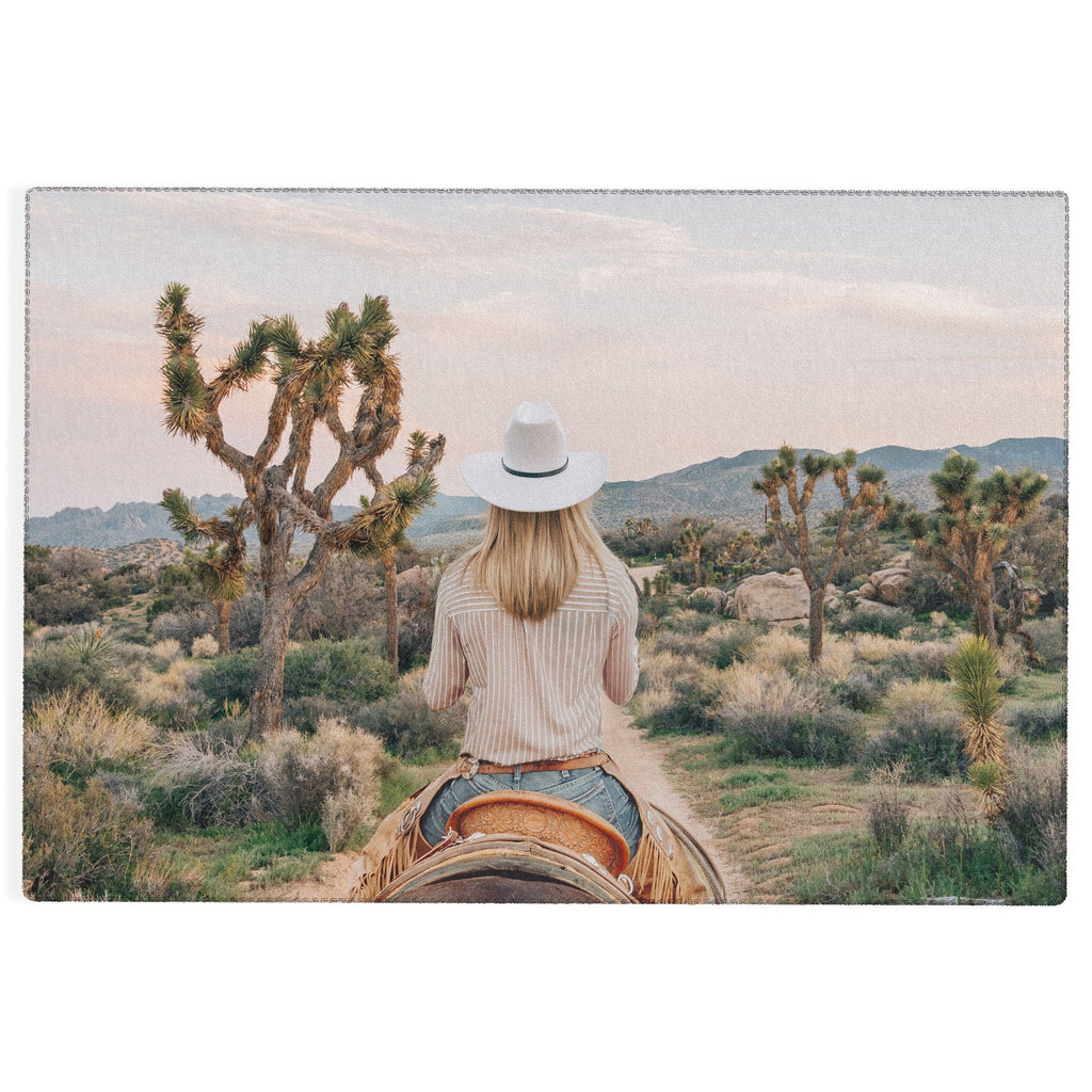 Gal Design The Desert Cowgirl Outdoor Rug