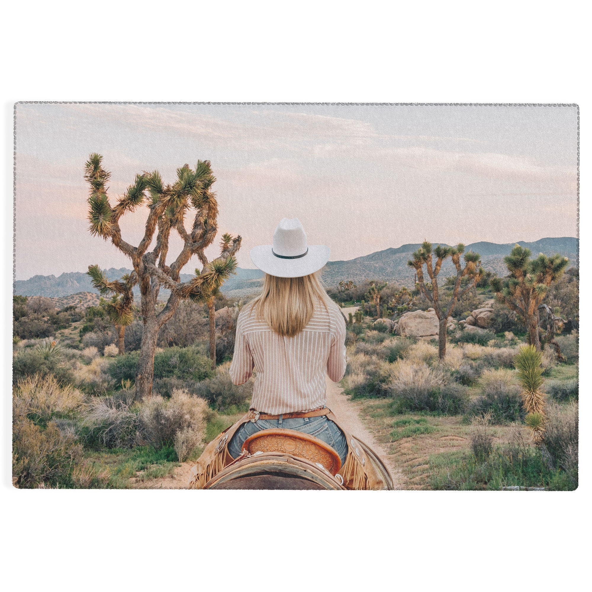Gal Design The Desert Cowgirl Outdoor Rug