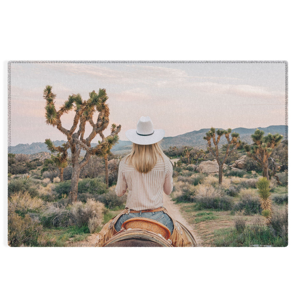Gal Design The Desert Cowgirl Outdoor Rug