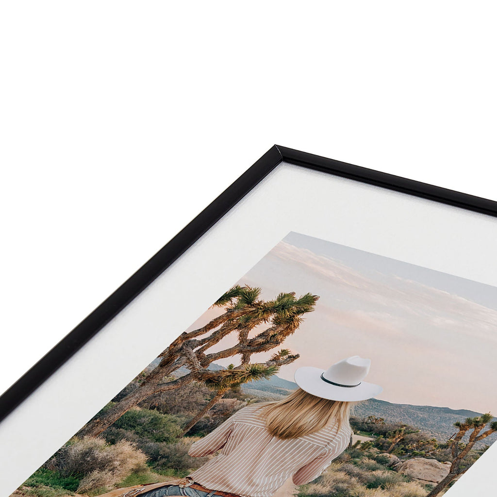 Gal Design The Desert Cowgirl Metal Framed Art Print