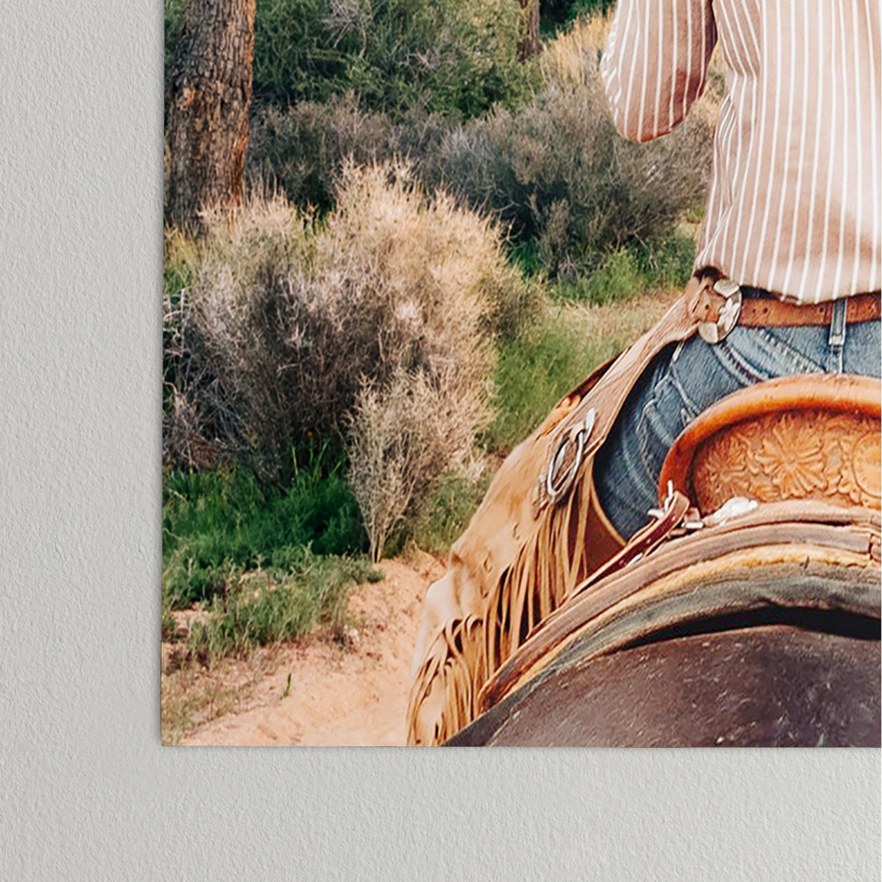 Gal Design The Desert Cowgirl Poster