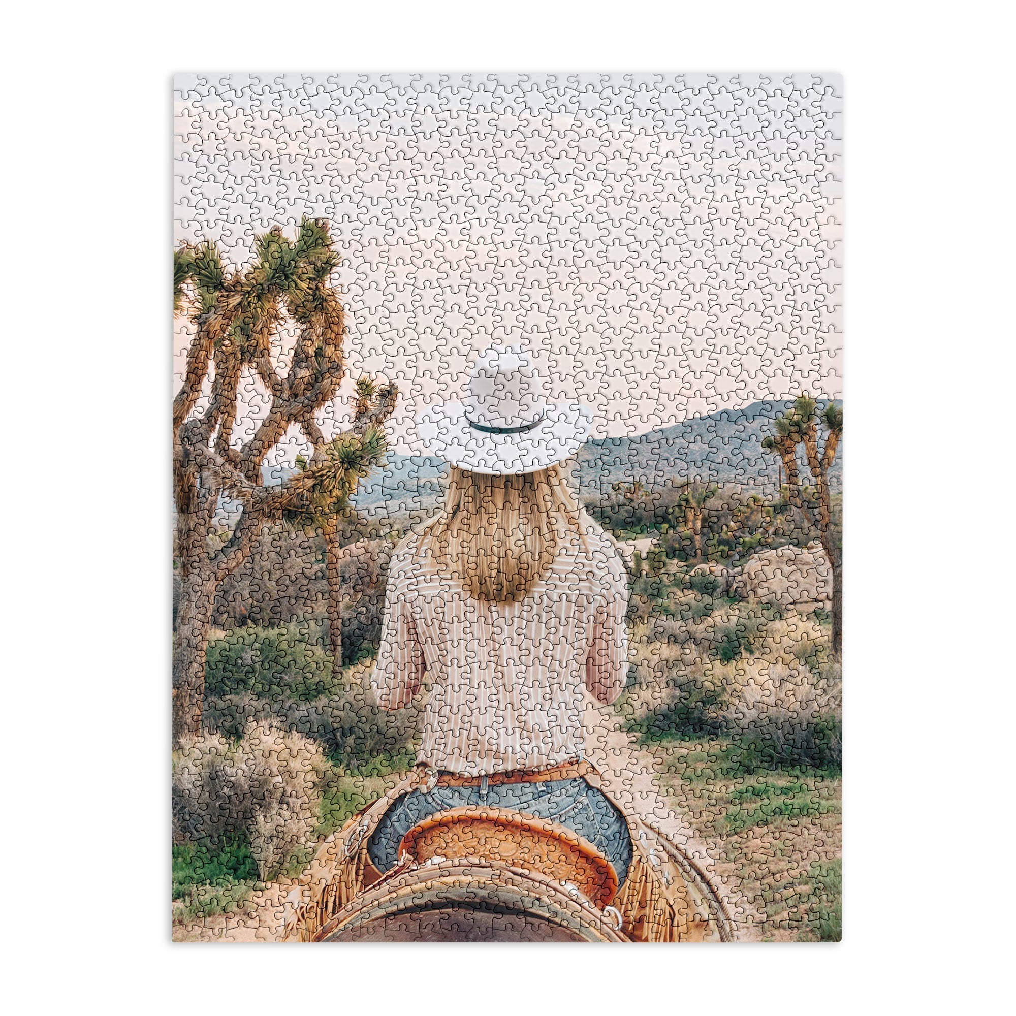 Gal Design The Desert Cowgirl Puzzle