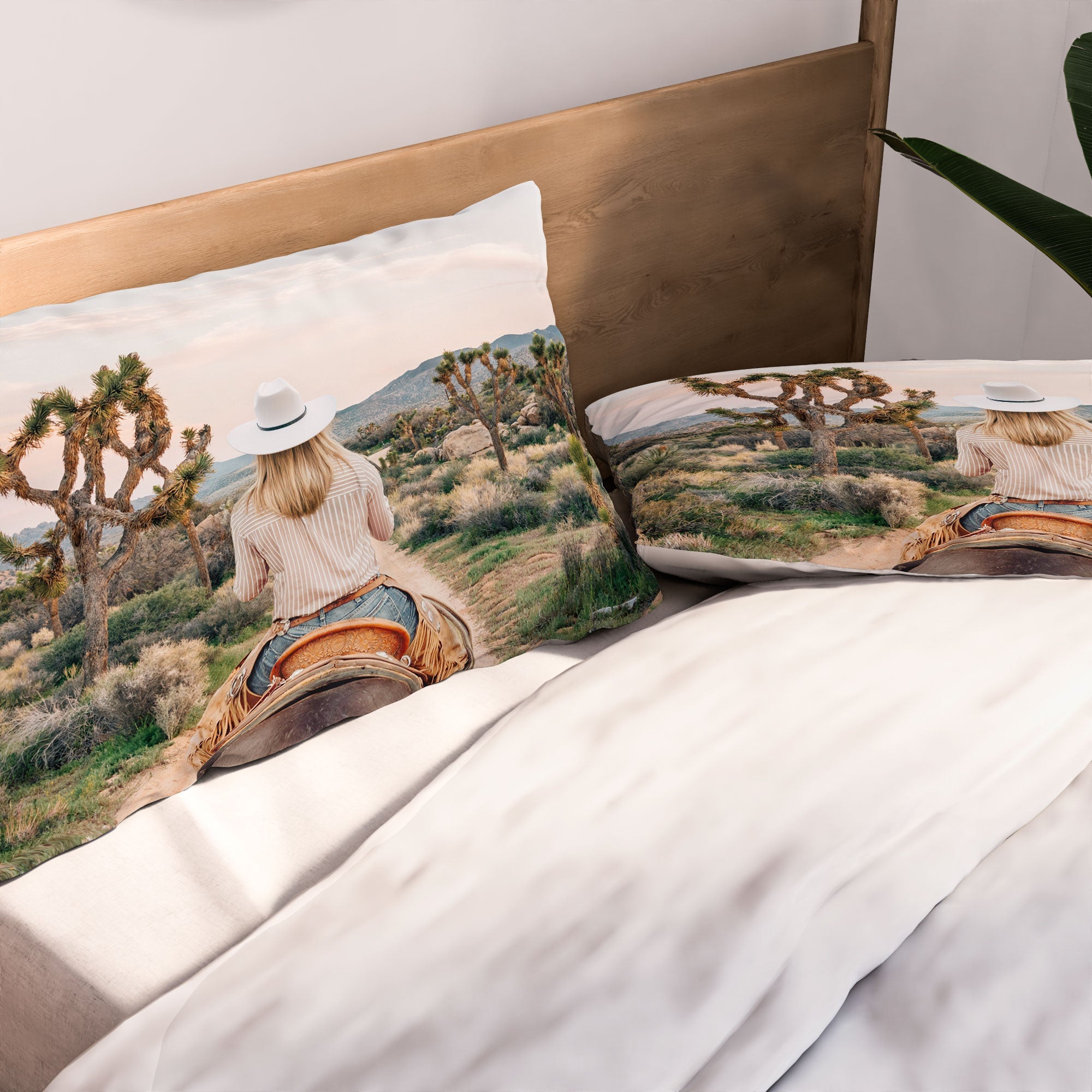 Gal Design The Desert Cowgirl Pillow Shams