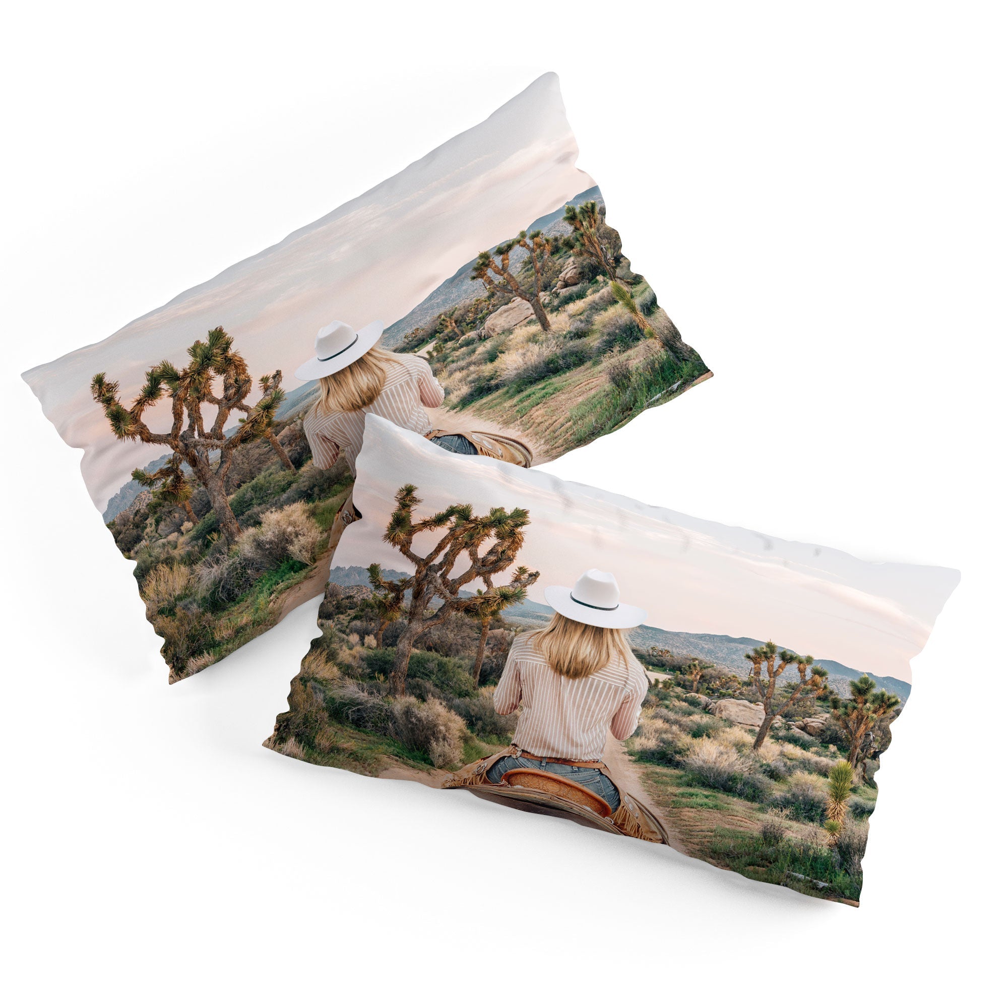 Gal Design The Desert Cowgirl Pillow Shams