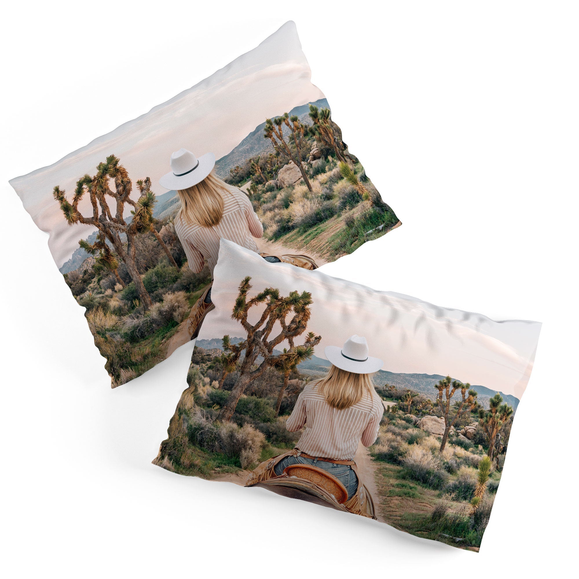 Gal Design The Desert Cowgirl Pillow Shams
