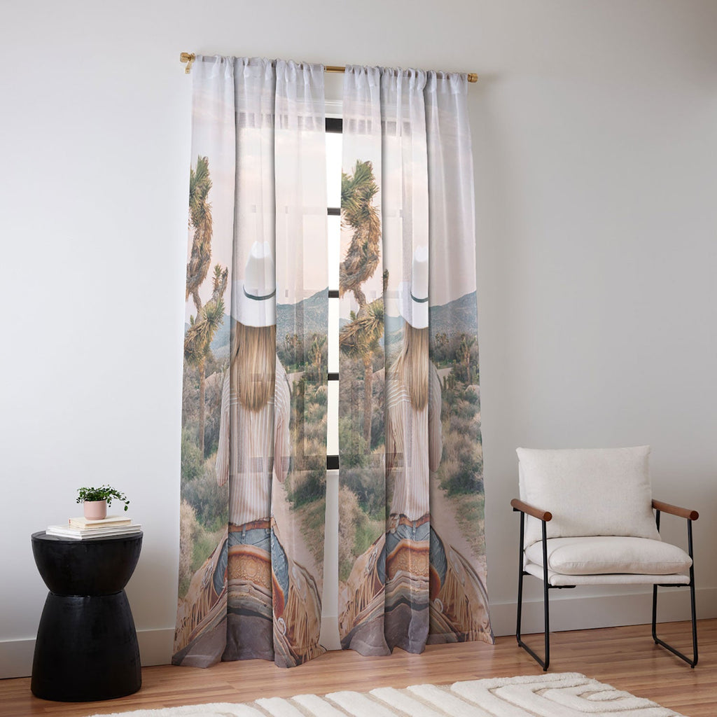 Gal Design The Desert Cowgirl Sheer Non Repeat