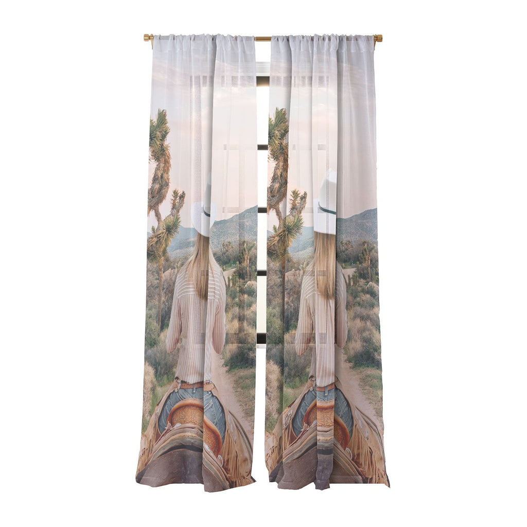 Gal Design The Desert Cowgirl Sheer Non Repeat