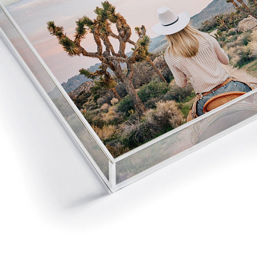 Gal Design The Desert Cowgirl Acrylic Tray