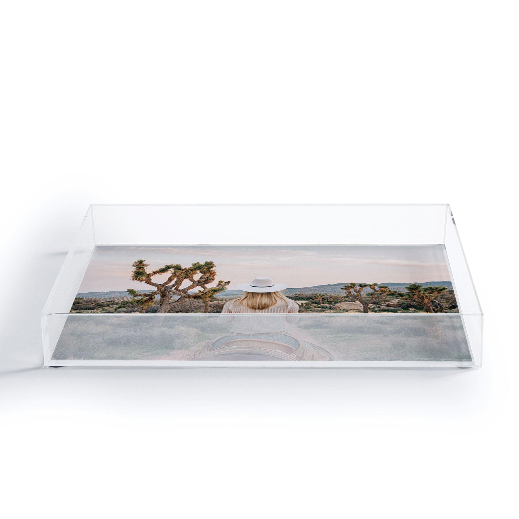 Gal Design The Desert Cowgirl Acrylic Tray