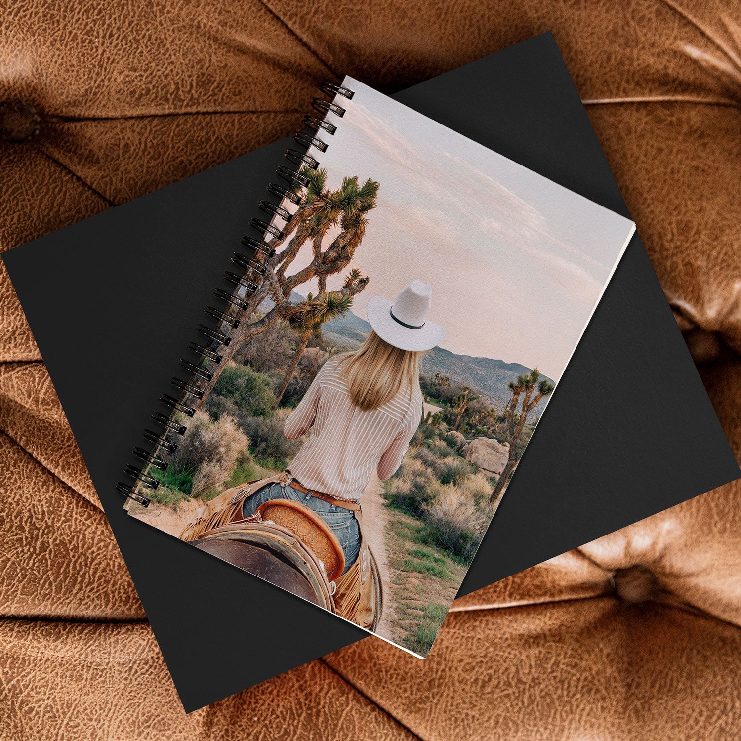 Gal Design The Desert Cowgirl Spiral Notebook