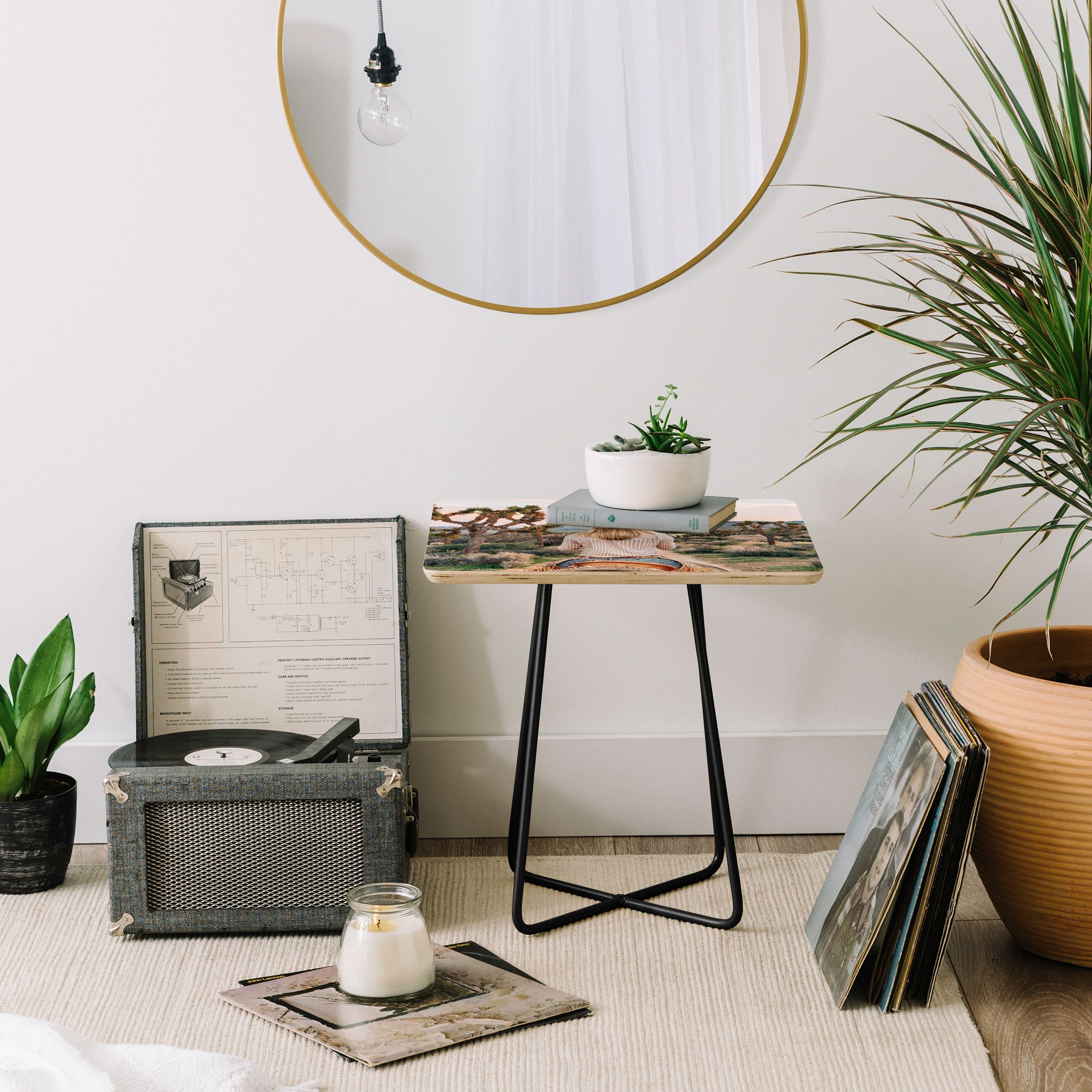 Gal Design The Desert Cowgirl Side Table