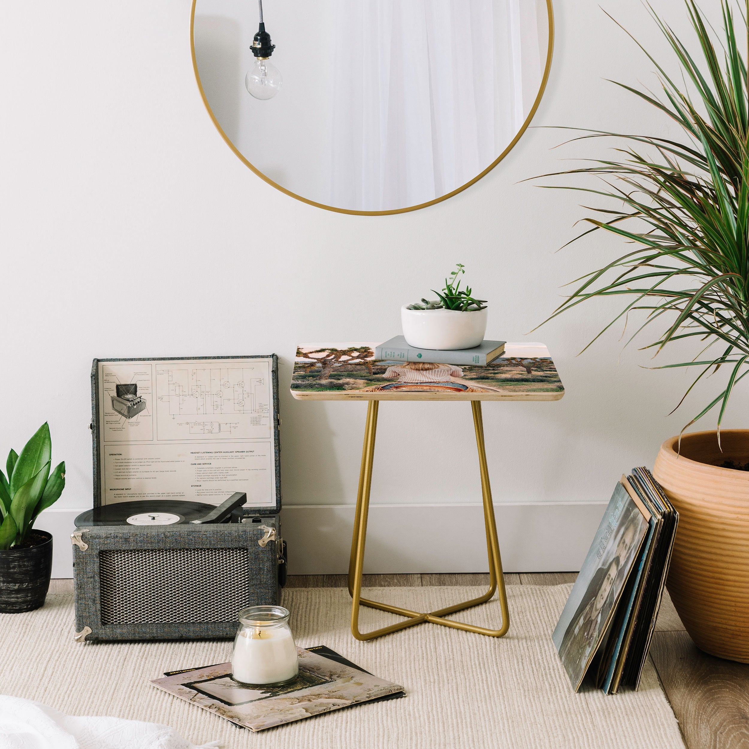 Gal Design The Desert Cowgirl Side Table