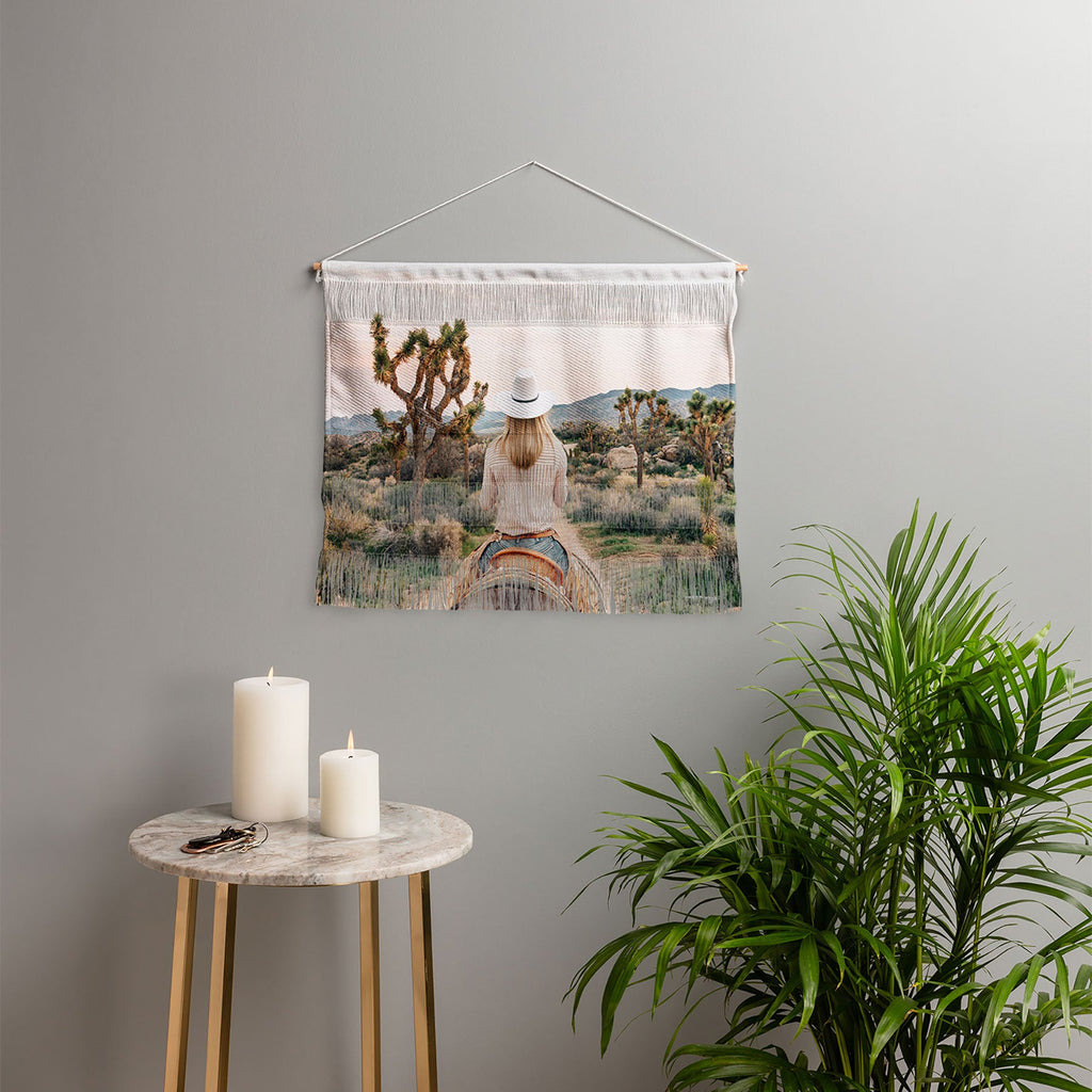 Gal Design The Desert Cowgirl Wall Hanging Landscape