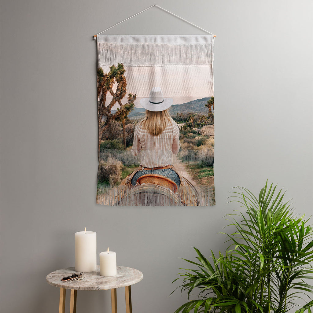 Gal Design The Desert Cowgirl Wall Hanging Portrait