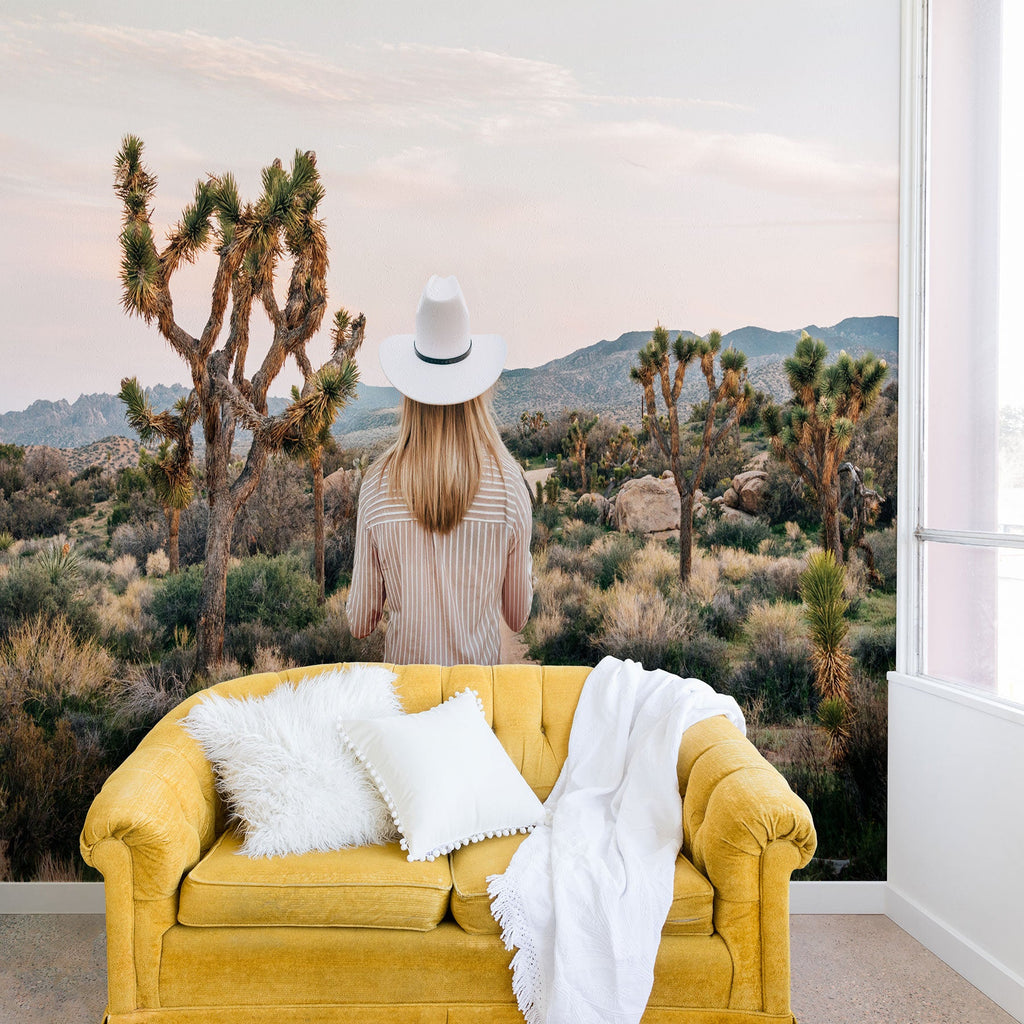 Gal Design The Desert Cowgirl Wall Mural