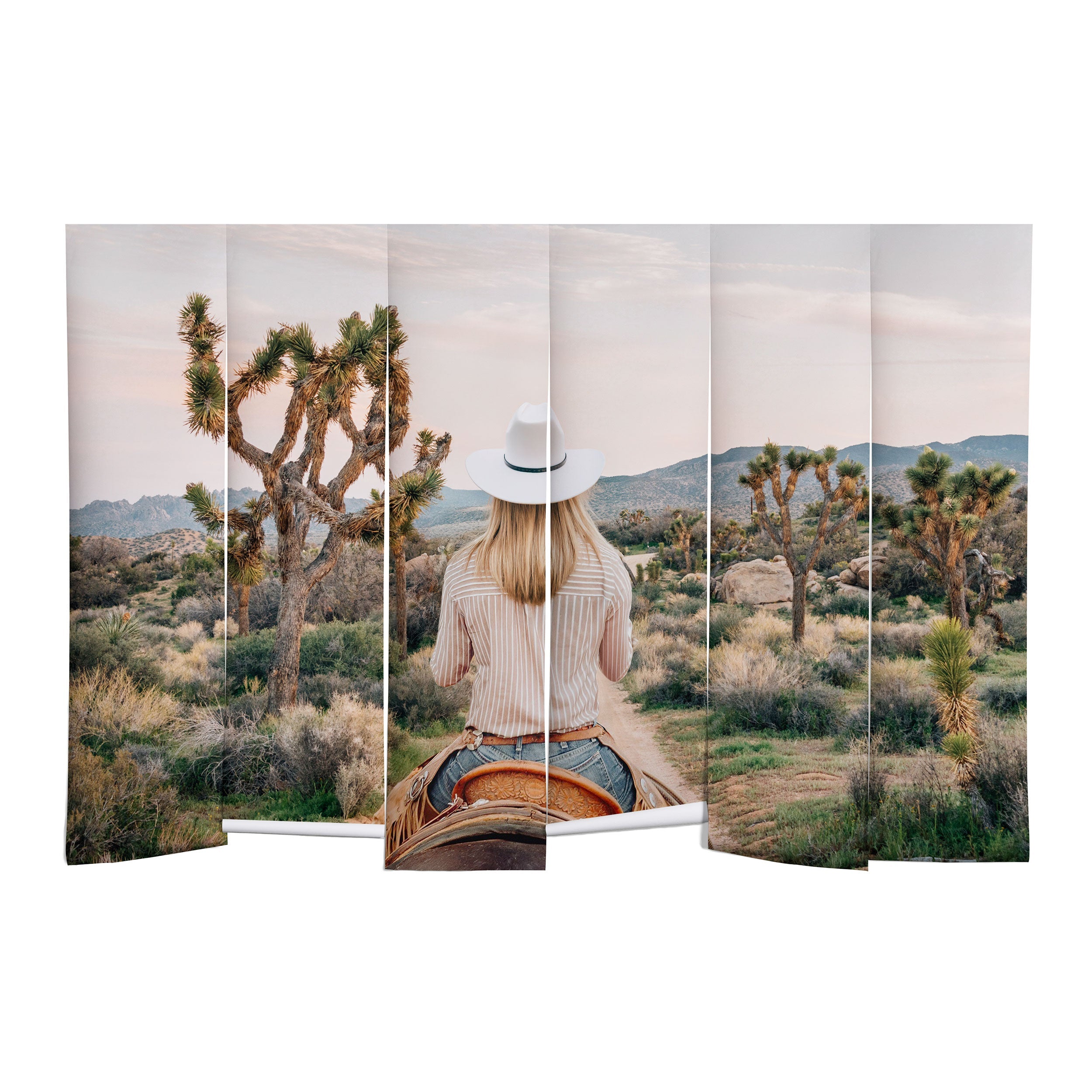 Gal Design The Desert Cowgirl Wall Mural