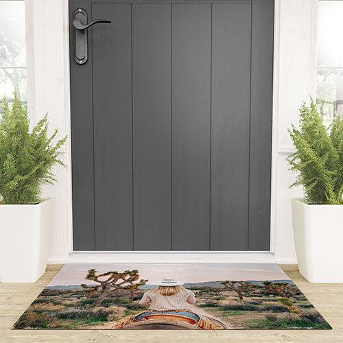 Gal Design The Desert Cowgirl Welcome Mat