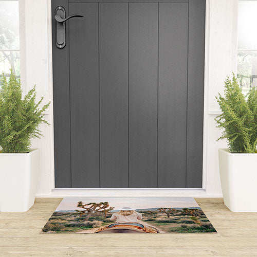 Gal Design The Desert Cowgirl Welcome Mat
