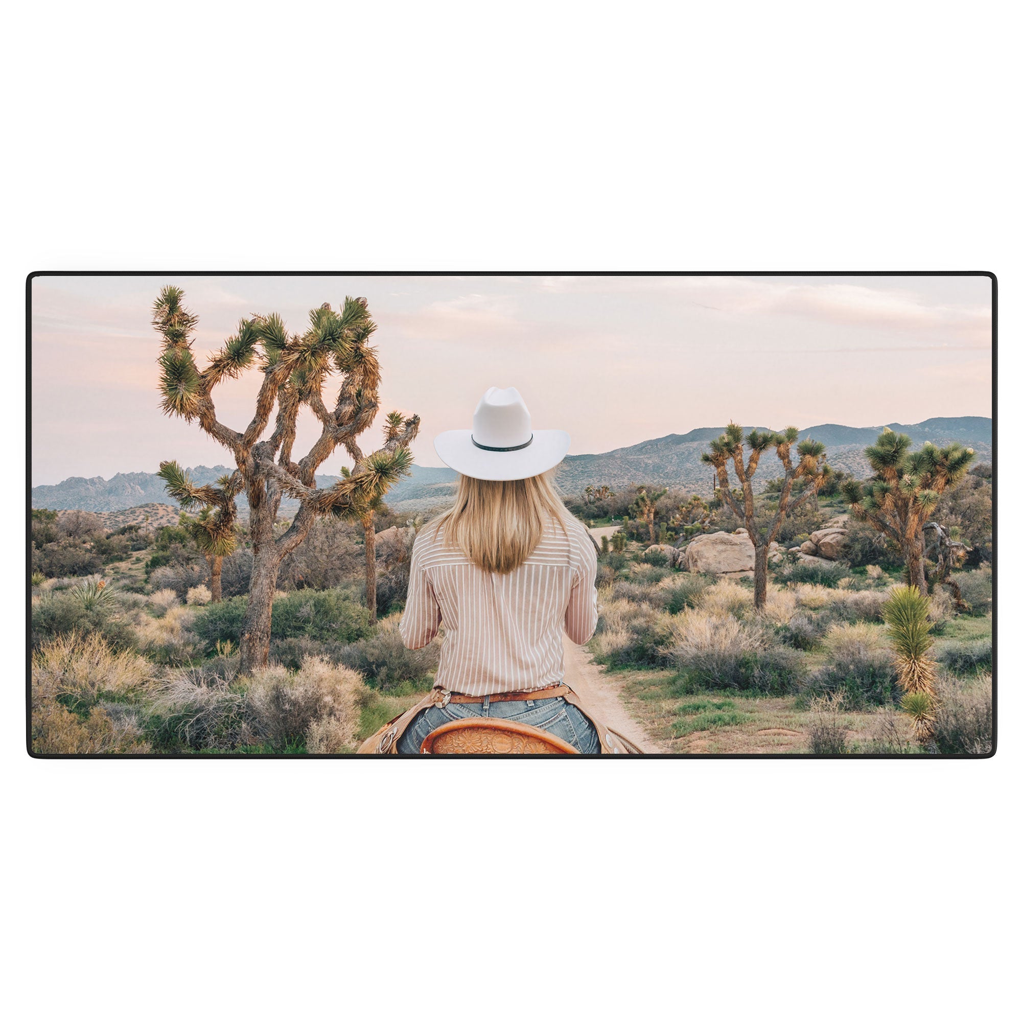 Gal Design The Desert Cowgirl Desk Mat