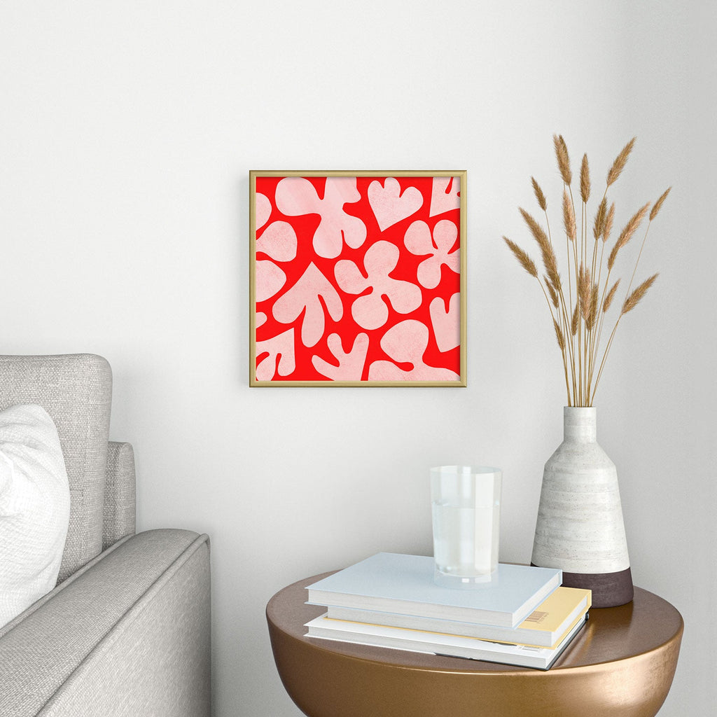 Garima Dhawan cutouts 48 Square Metal Framed Art Print