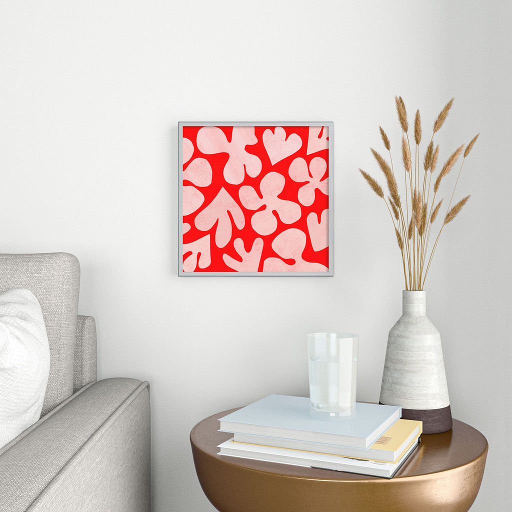 Garima Dhawan cutouts 48 Square Metal Framed Art Print