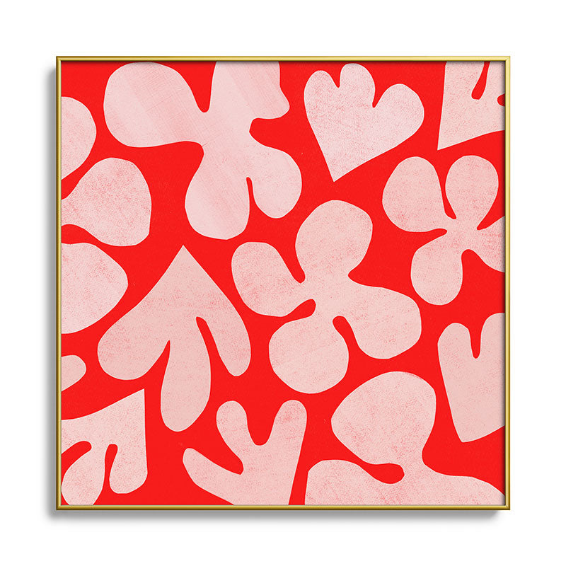 Garima Dhawan cutouts 48 Square Metal Framed Art Print