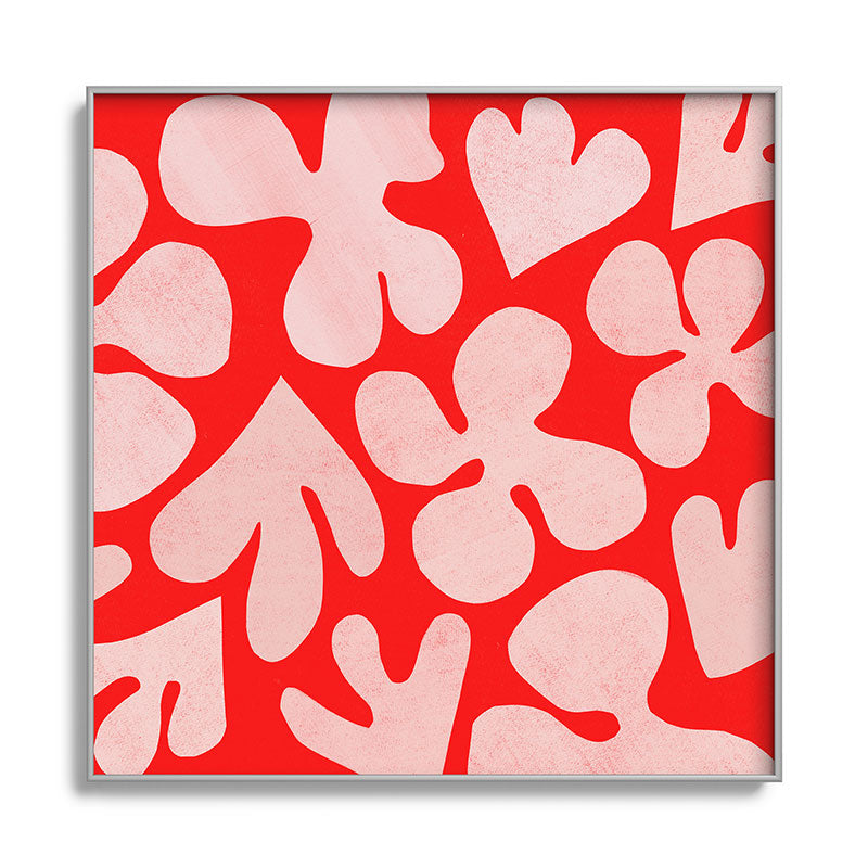 Garima Dhawan cutouts 48 Square Metal Framed Art Print