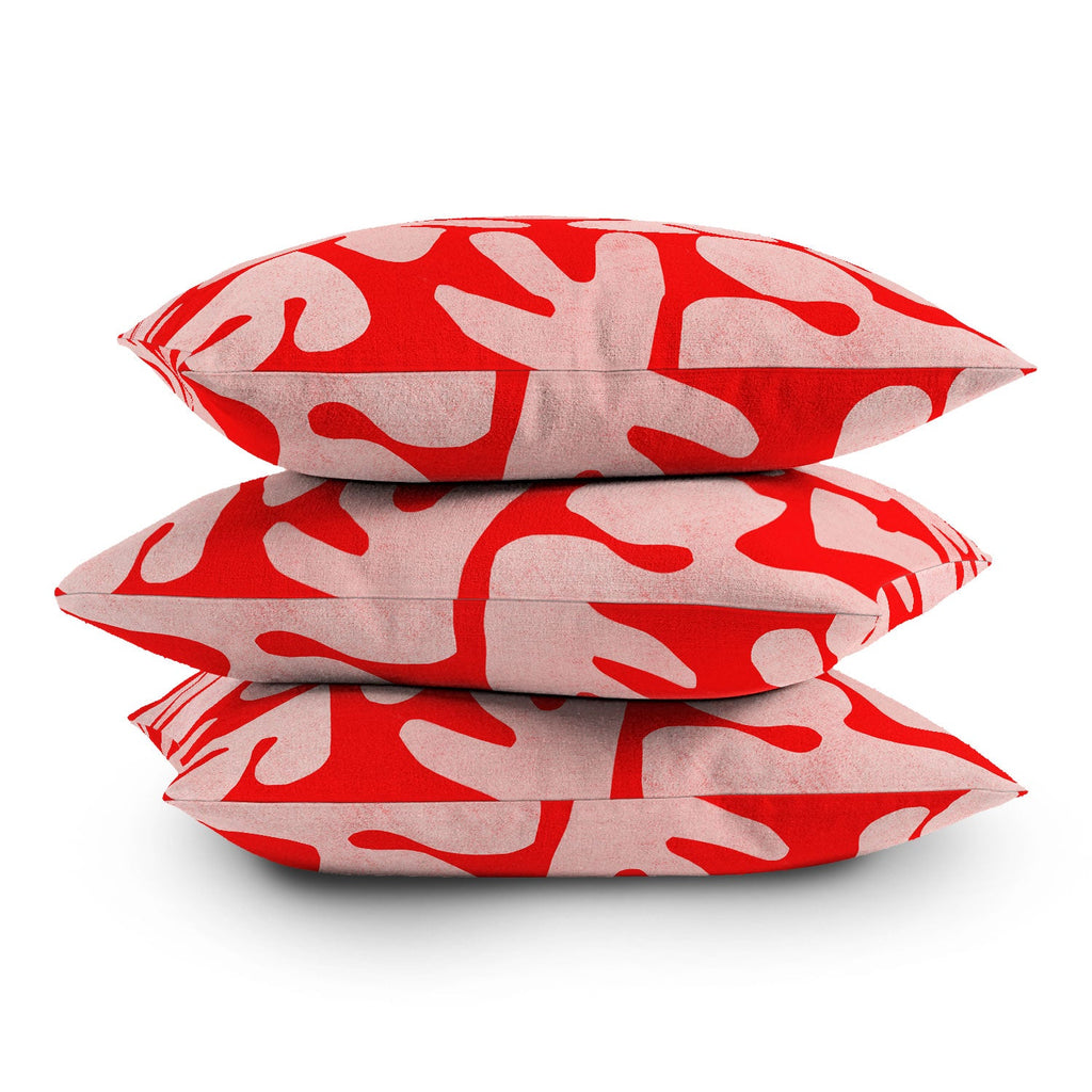 Garima Dhawan cutouts 48 Outdoor Throw Pillow