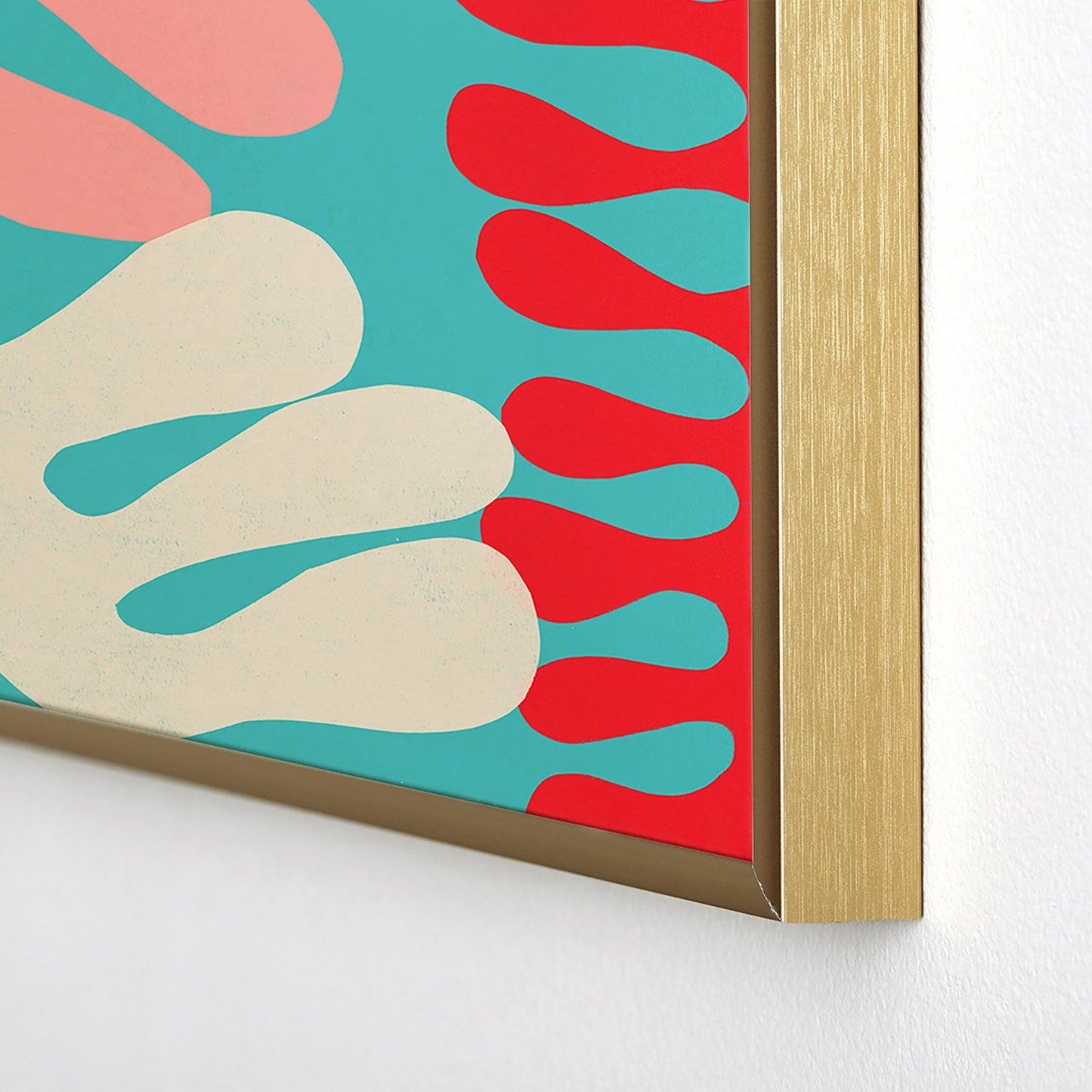Garima Dhawan cutouts 52 Square Metal Framed Art Print
