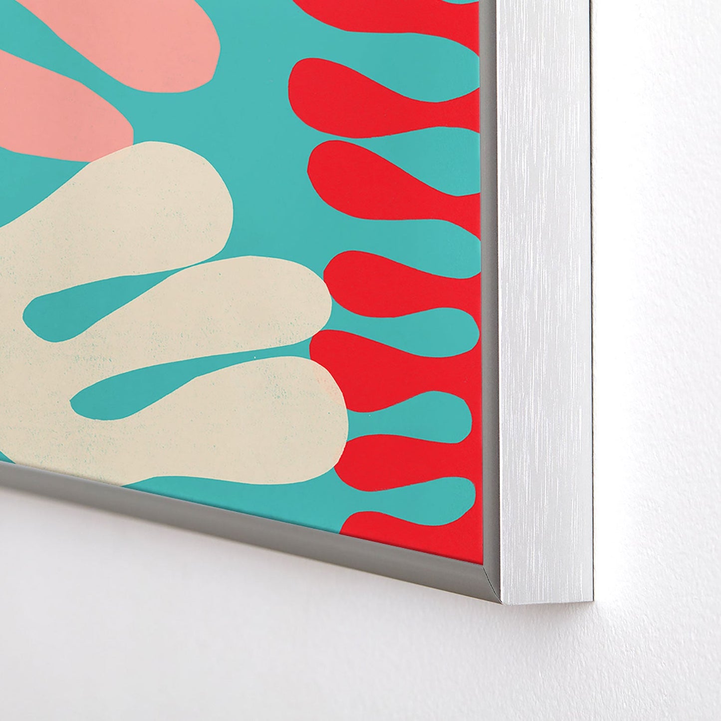 Garima Dhawan cutouts 52 Square Metal Framed Art Print