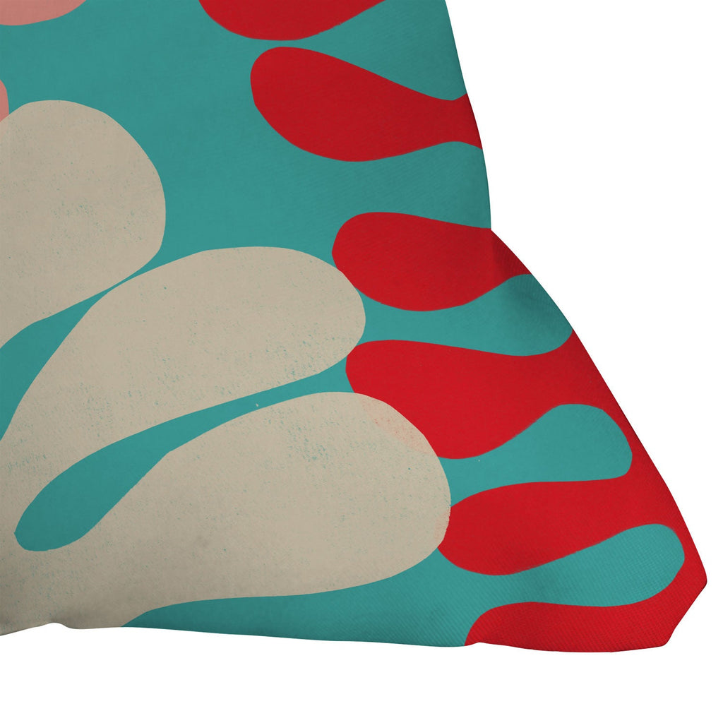 Garima Dhawan cutouts 52 Outdoor Throw Pillow