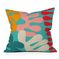 Garima Dhawan cutouts 52 Throw Pillow