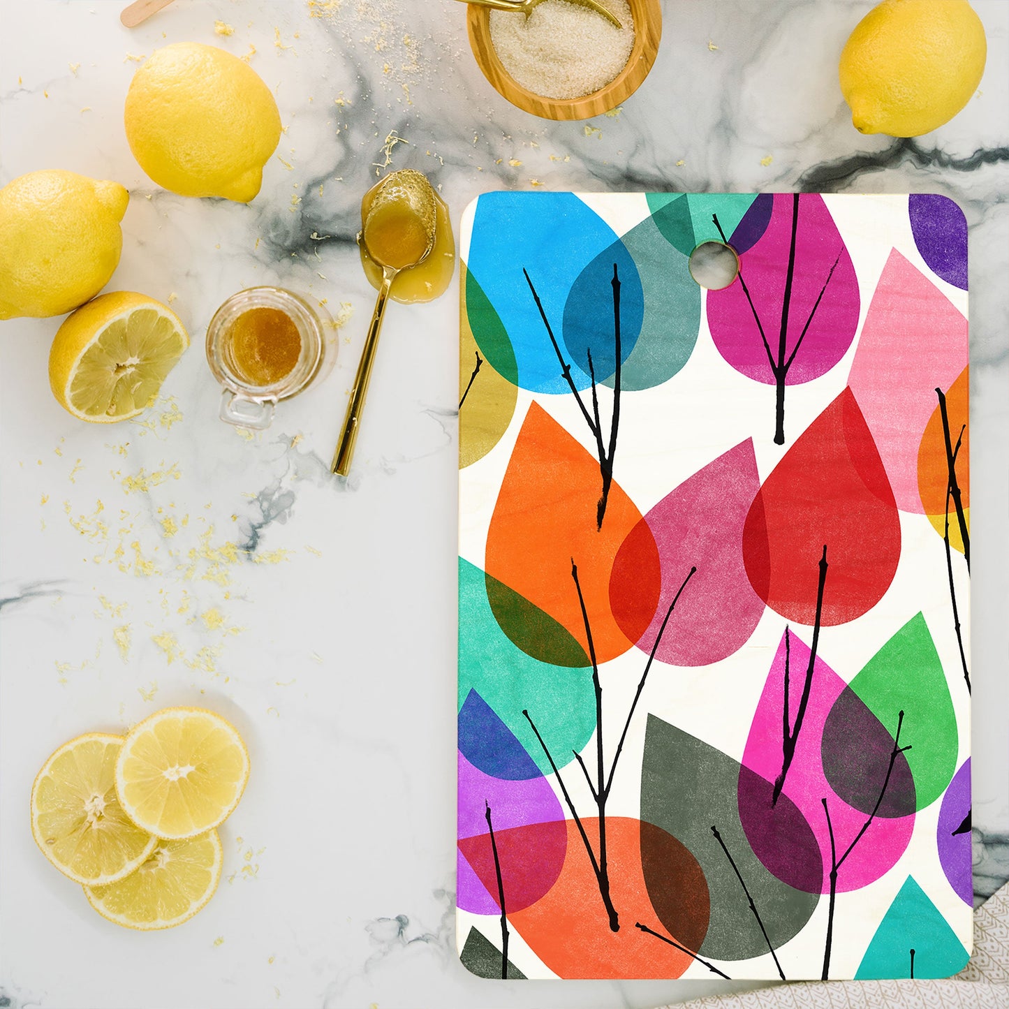 Garima Dhawan dialogue 1 Cutting Board Rectangle