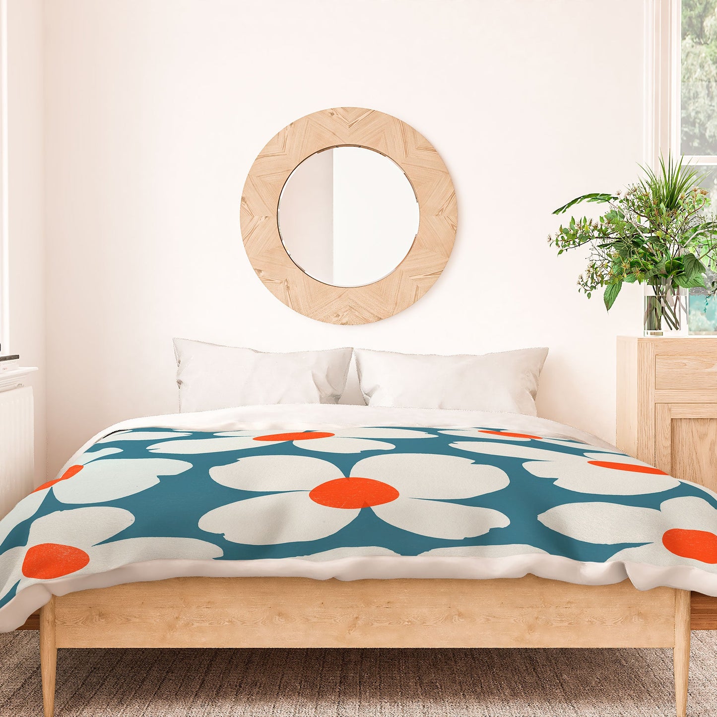 Garima Dhawan dogwood 21 Duvet Cover