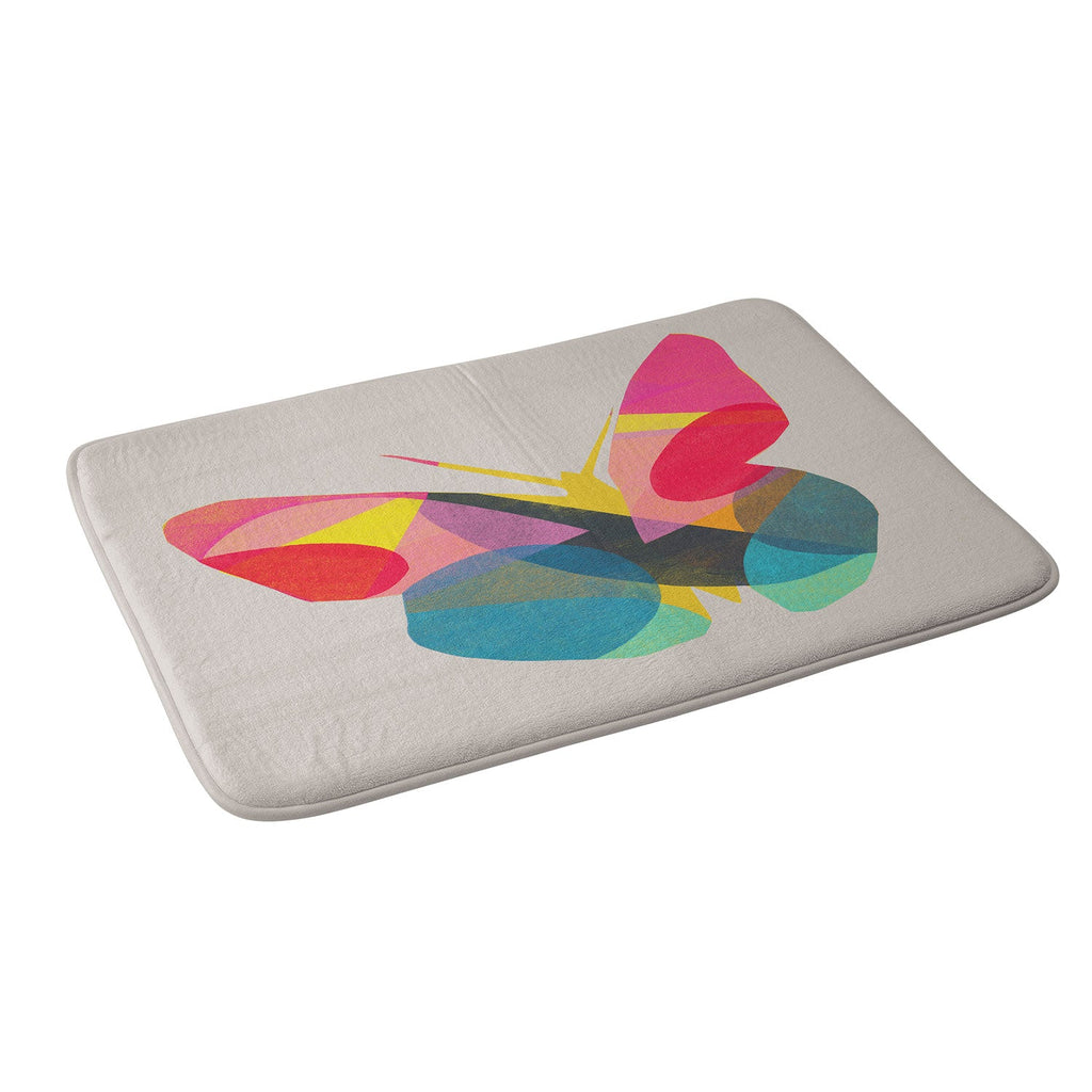 Garima Dhawan flight 1d Memory Foam Bath Mat