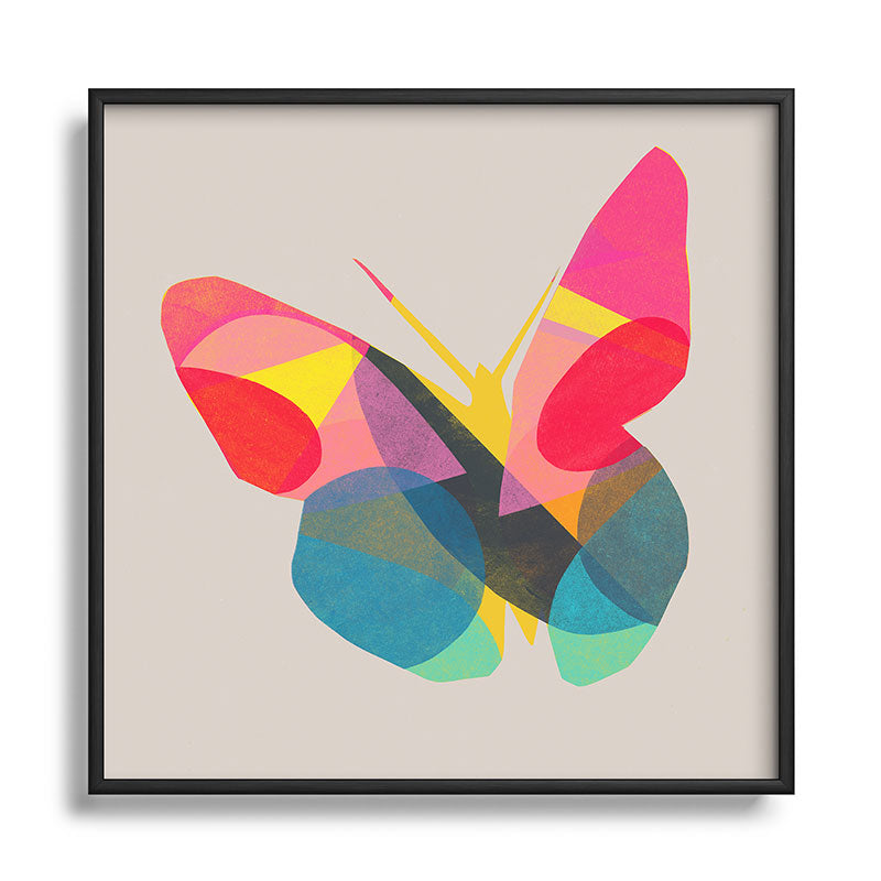 Garima Dhawan flight 1d Square Metal Framed Art Print