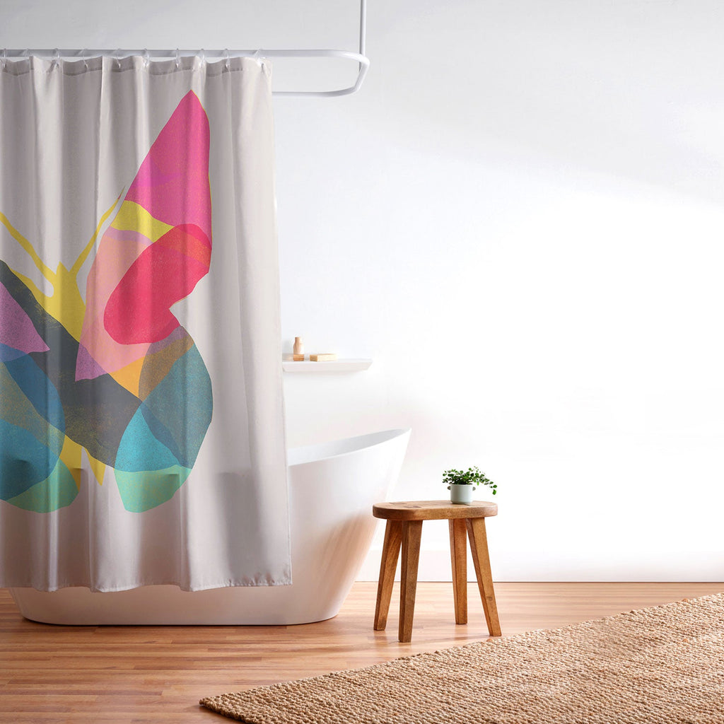 Garima Dhawan flight 1d Shower Curtain