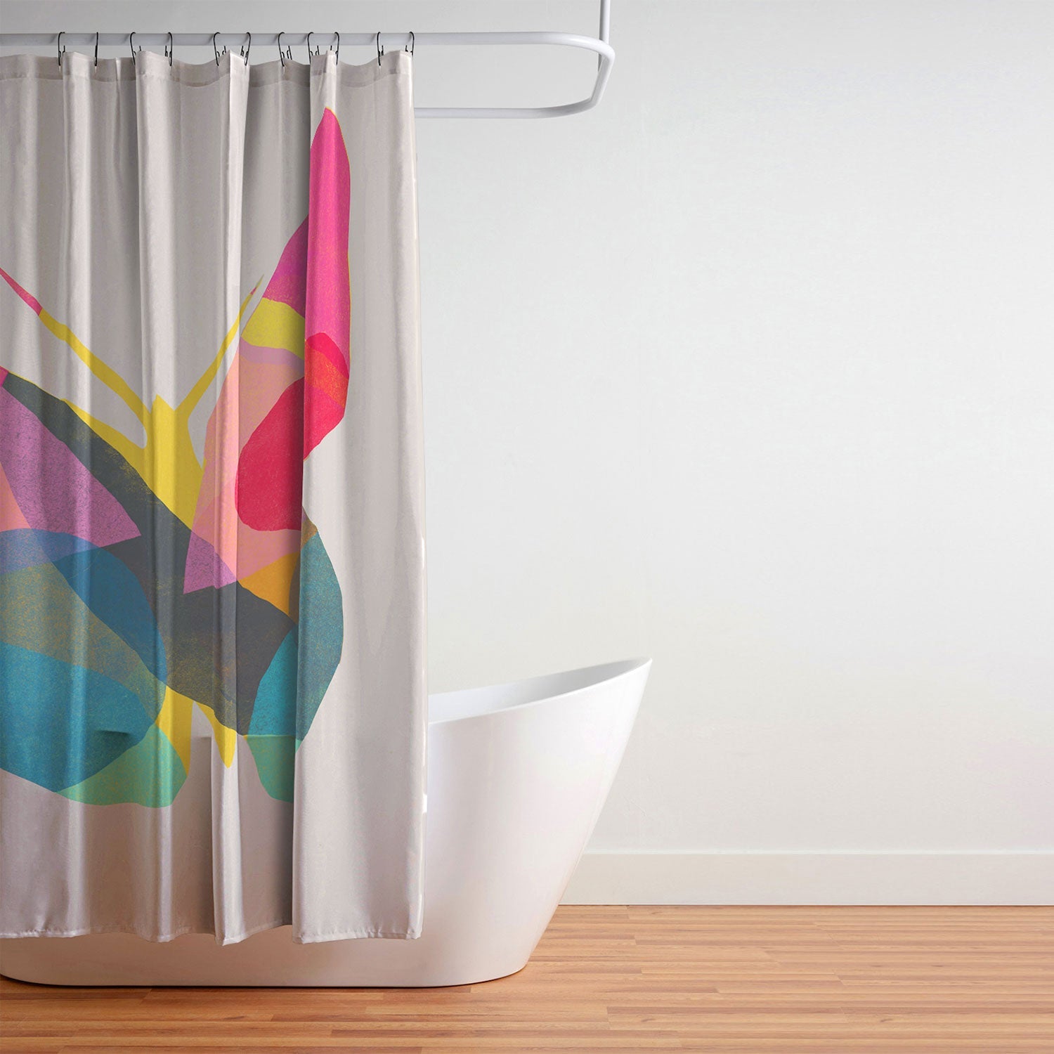 Garima Dhawan flight 1d Shower Curtain