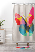 Garima Dhawan flight 1d Shower Curtain And Mat