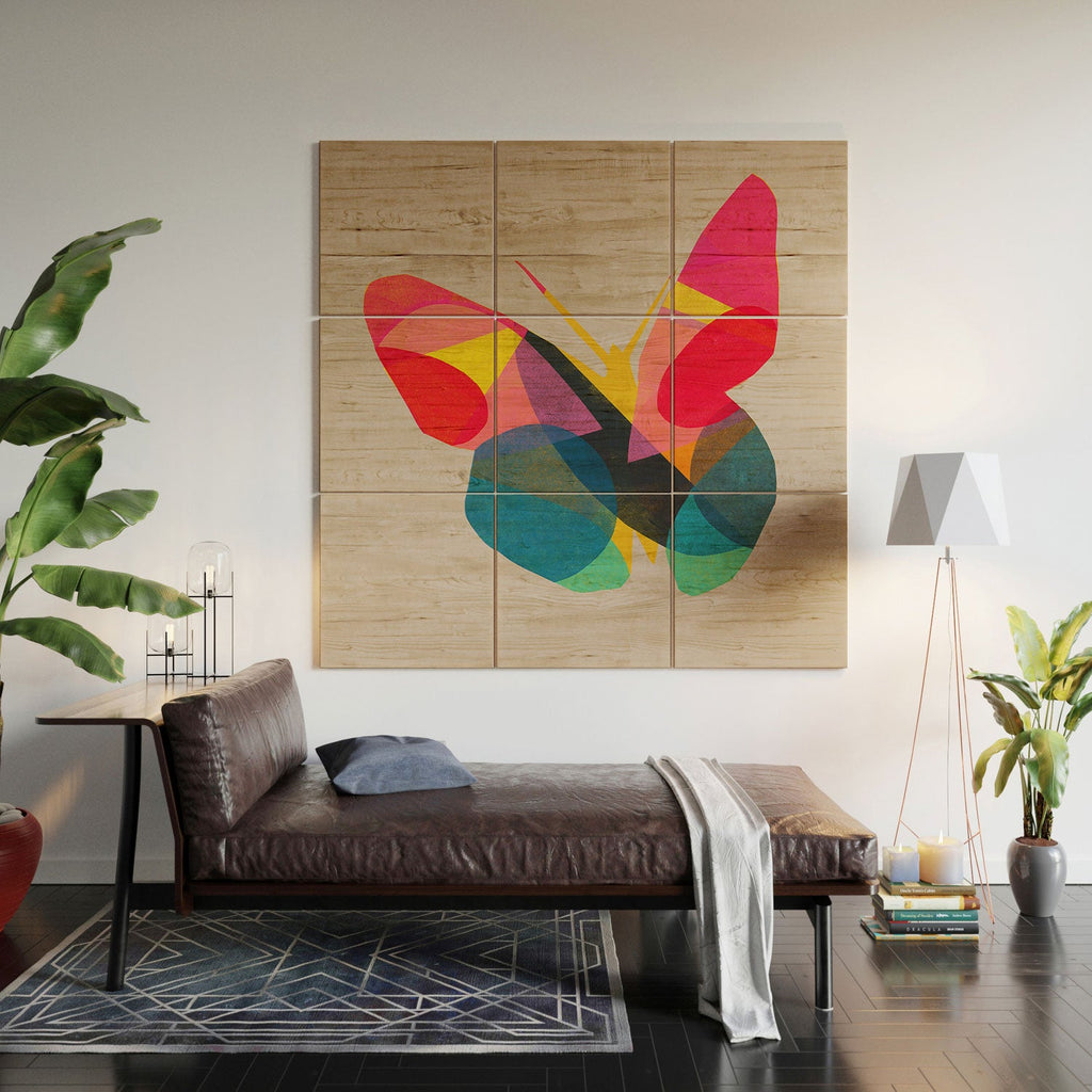 Garima Dhawan flight 1d Wood Wall Mural