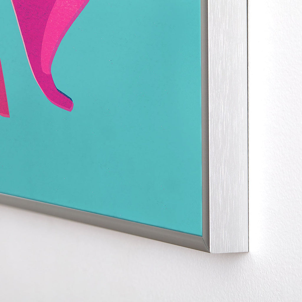 Garima Dhawan flight 2 Square Metal Framed Art Print