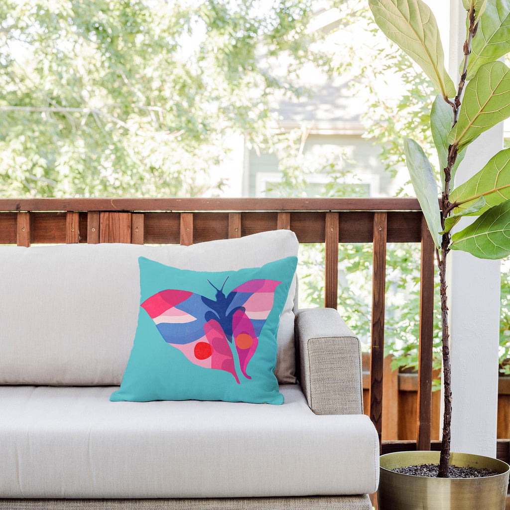 Garima Dhawan flight 2 Outdoor Throw Pillow