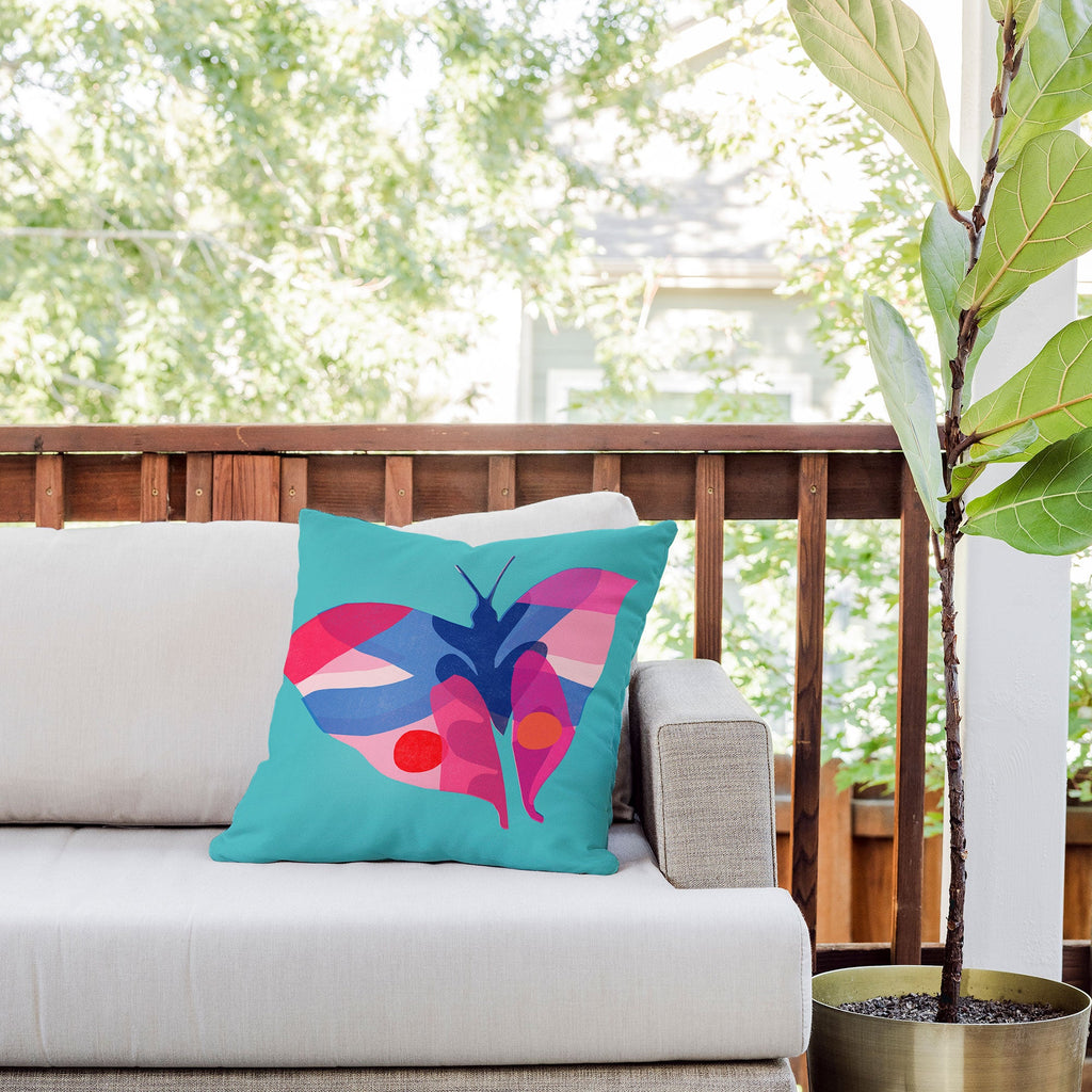 Garima Dhawan flight 2 Outdoor Throw Pillow