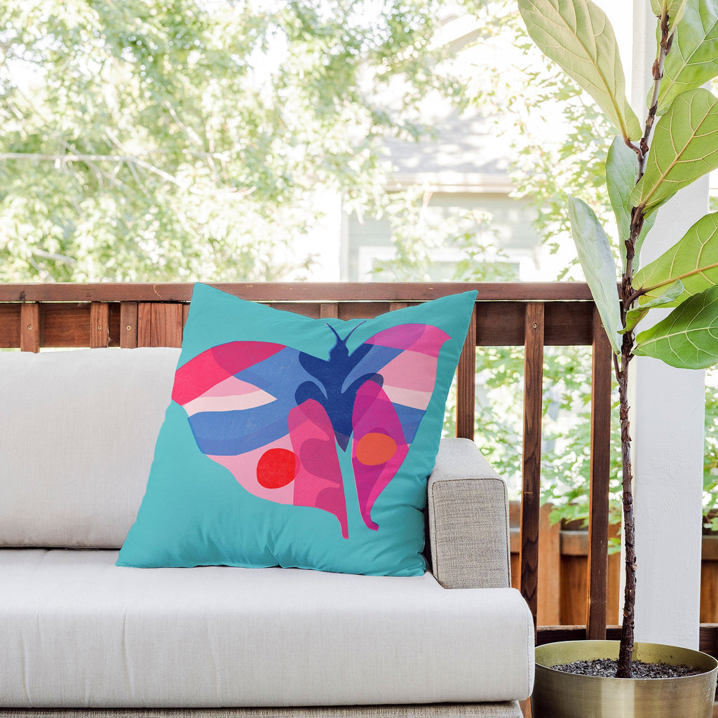 Garima Dhawan flight 2 Outdoor Throw Pillow