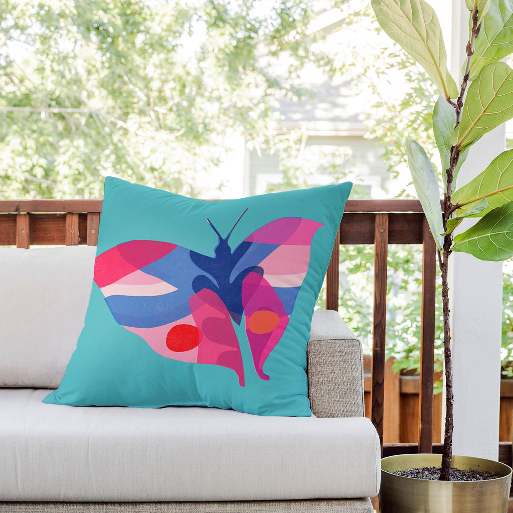 Garima Dhawan flight 2 Outdoor Throw Pillow