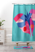 Garima Dhawan flight 2 Shower Curtain And Mat